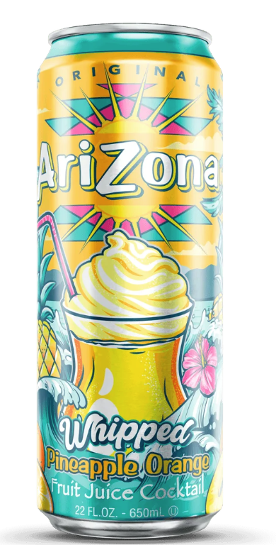 Arizona Whipped Pineapple Fruit Drink 650ml