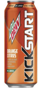 Mountain Dew Kick Start Orange Citrus Drink 16oz
