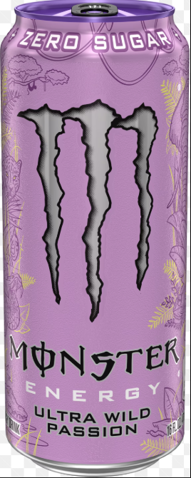Monster Energy Zero Sugar Ultra Wild Passionfruit 16oz