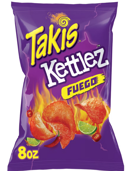 Takis Kettlez Fuego Chips 8oz