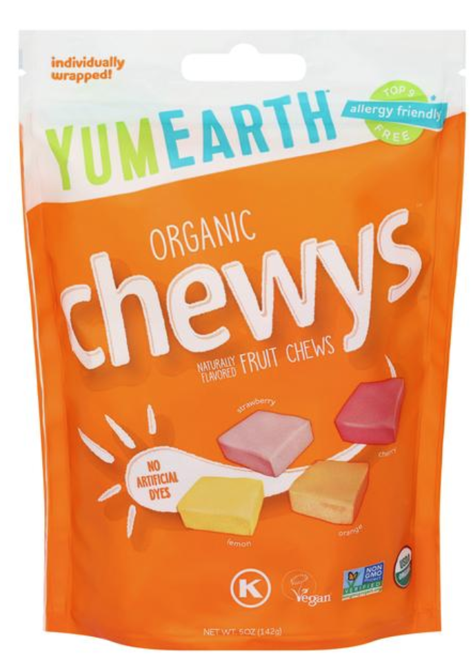 YumEarth Organic Chewys Fruit Chews 5oz