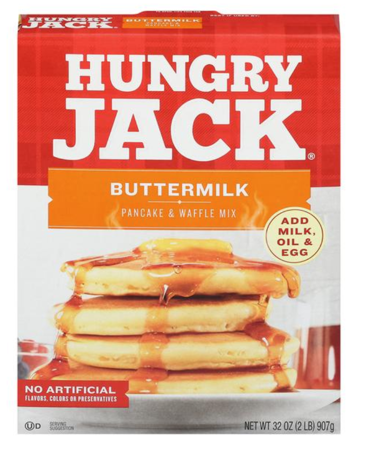 Hungry Jack Buttermilk Pancake & Waffle Mix 32oz