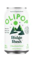Olipop Prebiotic Soda Ridge Rush Can 12oz