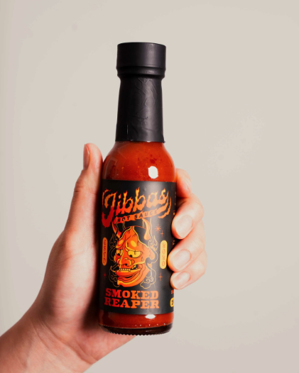 Jibbas Smoked Reaper Hot Sauce 5oz