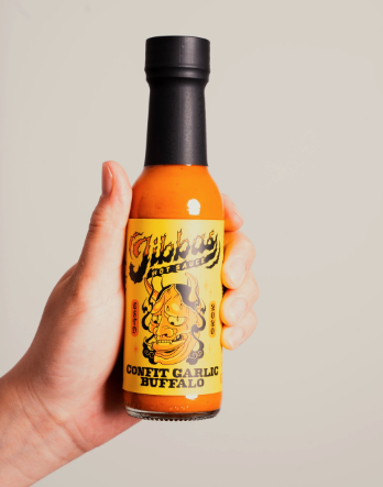 Jibbas Confit Garlic Buffalo Sauce 5oz