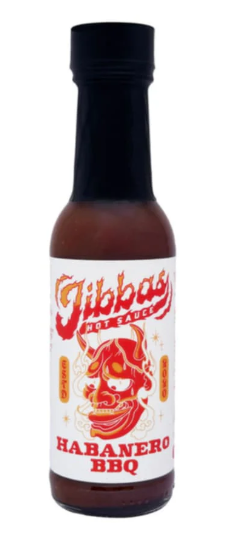 Jibbas Habanero BBQ Hot Sauce 148ml