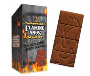 Flamin' Anus Chocolate Bar 1.85oz