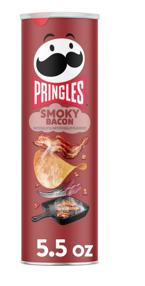 Pringles Smoky Bacon 5.5oz