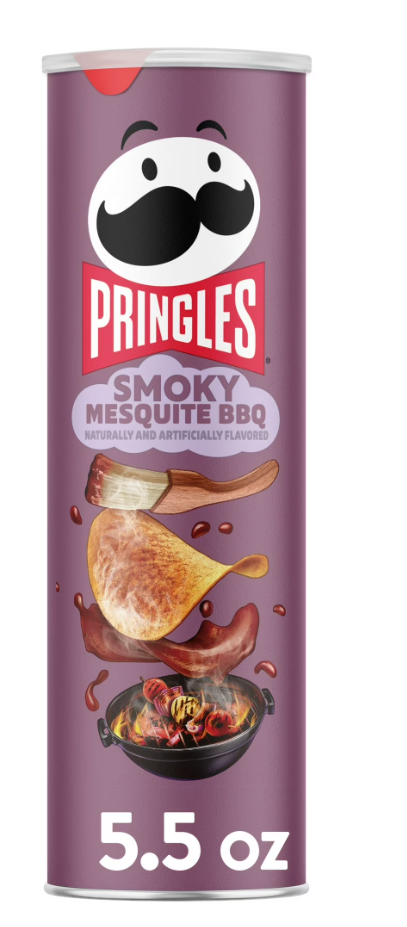Pringles Smoky Mesquite BBQ 5.5oz