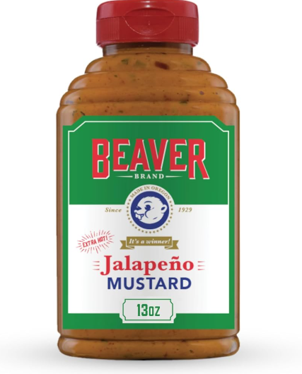 Beaver Jalapeno Mustard 13oz
