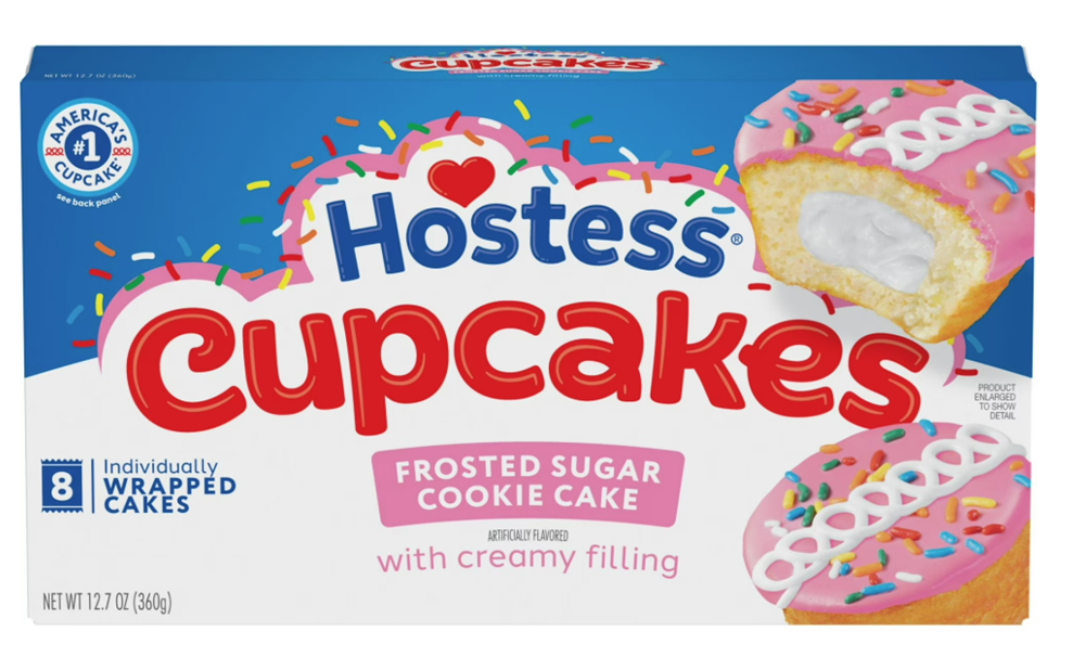 Hostess Cupcakes Frosted Sugar Cookie 8 Pack