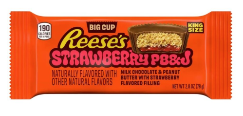 Reese's Big Cup Reese's Strawberry PB&J King Size 2.8oz