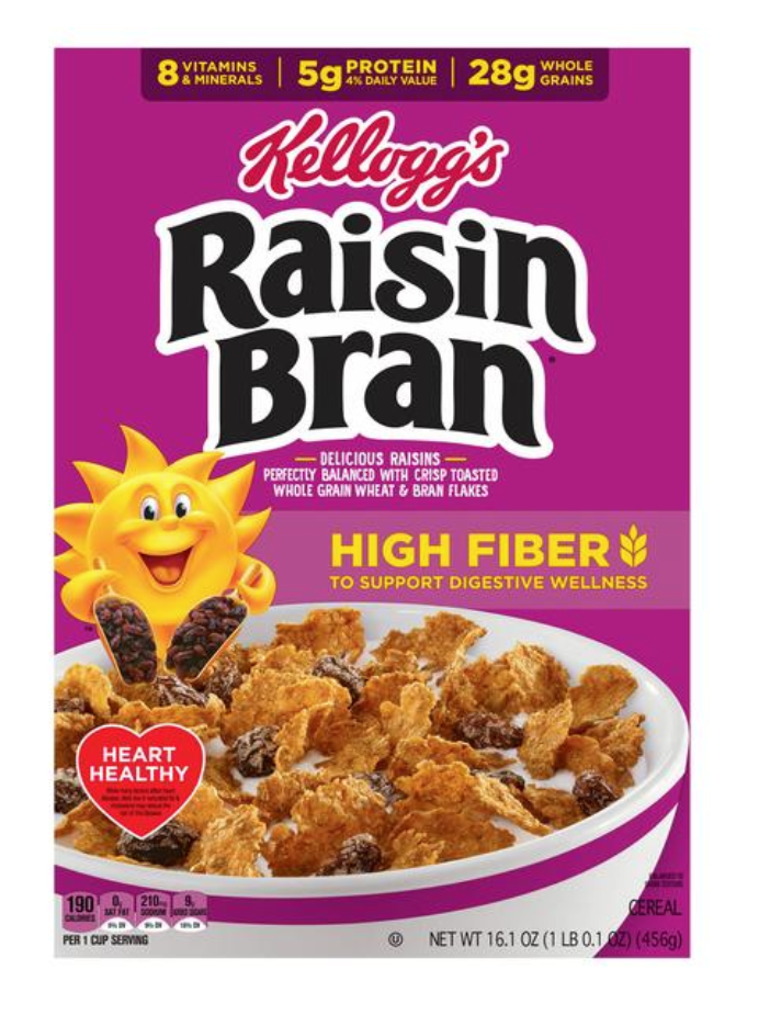 Kellogg's Raisin Bran Cereal 16oz