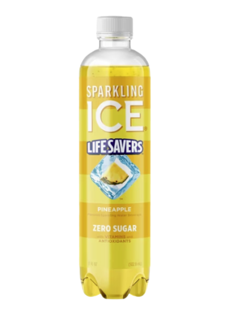 Sparkling Ice Lifesavers Pineapple 17oz
