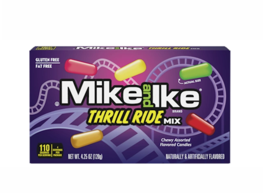 Mike & Ike Thrill Ride Mix 4.25oz