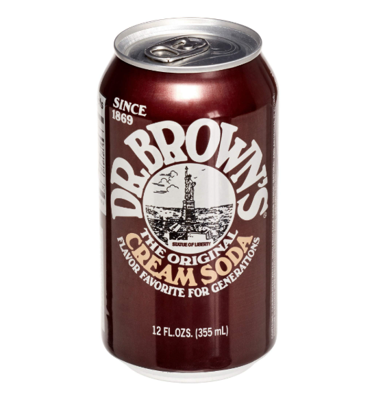 Dr Brown's Original Cream Soda Can 12oz