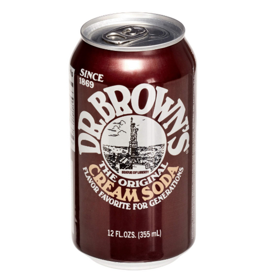 Dr Brown's Original Cream Soda Can 12oz