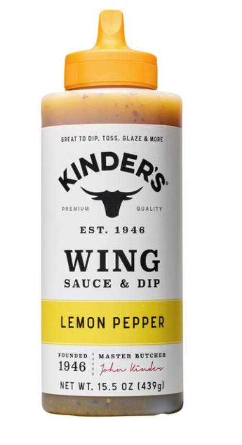 Kinder's Lemon Pepper Wing Sauce 15.5oz
