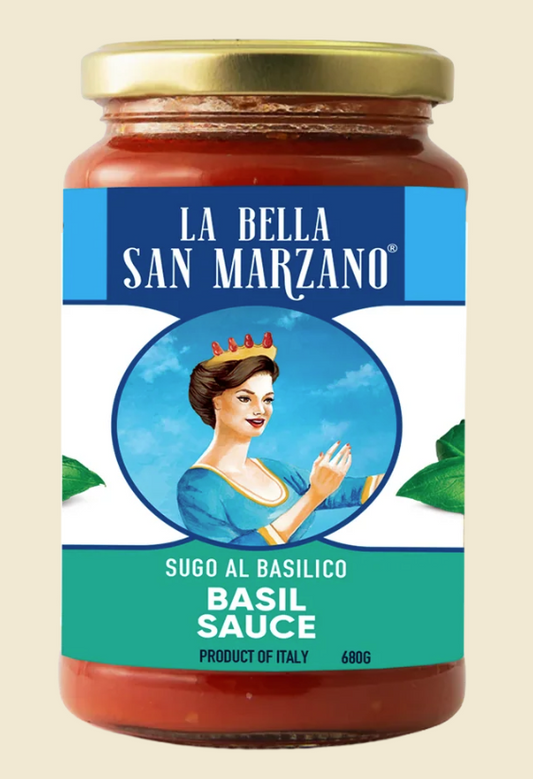 La Bella San Marzano Basil Sauce 680g