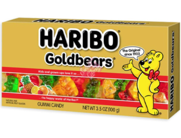 Haribo Goldbears Theater Box 3.5oz (100g)