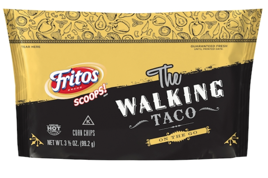 Fritos Scoops Corn Chips Walking Taco 3.5oz
