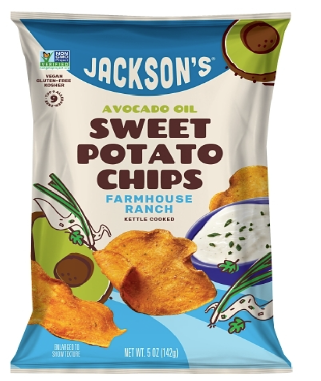Jackson's Farmhouse Ranch Sweet Potato Chips 5.5oz