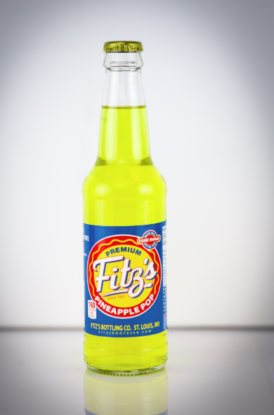 Fitz's Pineapple Soda 12oz Glass Bottle
