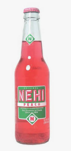 Nehi Peach Soda 12oz Glass Bottle