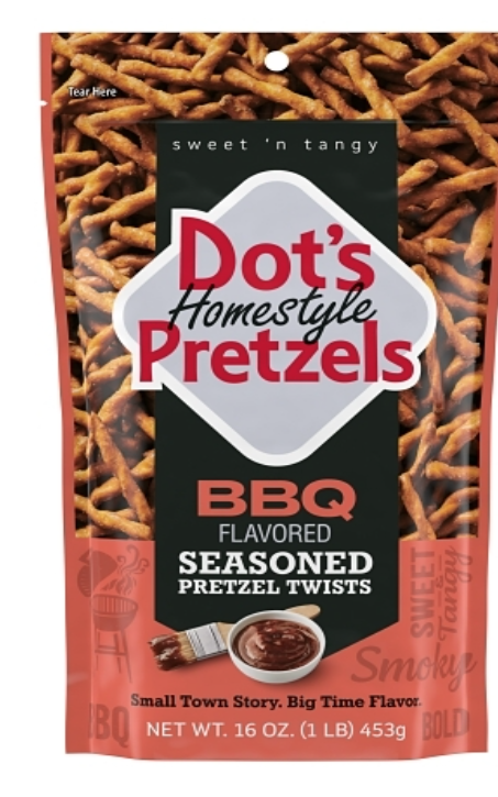 Dot's Homestyle Pretzels Bbq Seasoned Pretzel Twists 16oz