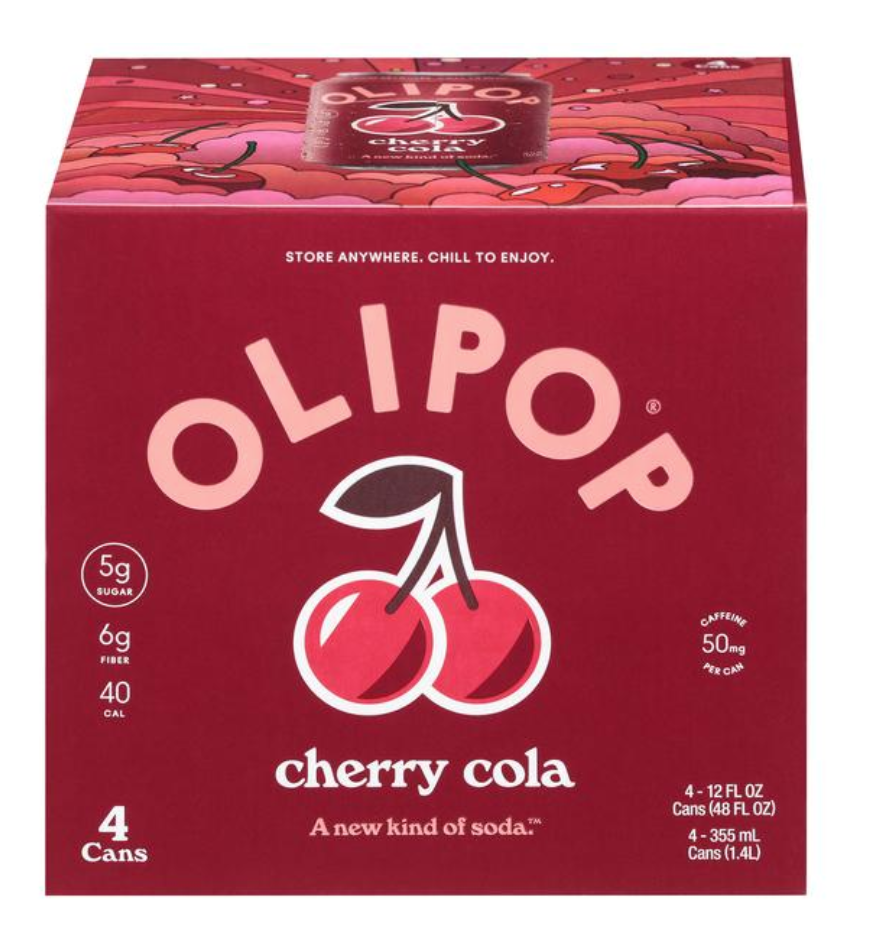 Olipop Cherry Cola 4 Pack
