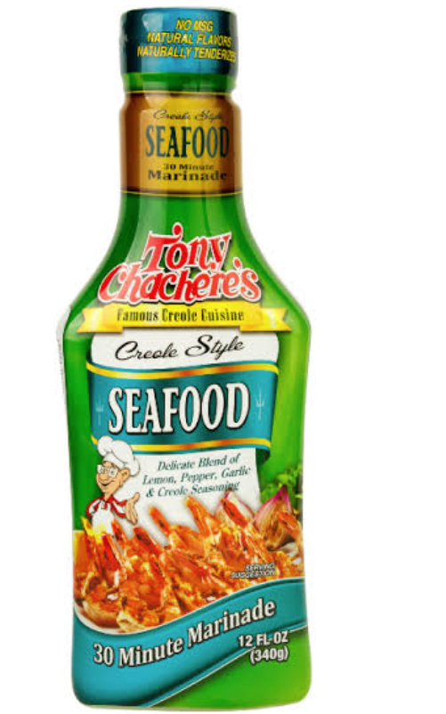 Tony Chachere's Creole Style Seafood 30 Minute Marinade 12oz (340g)