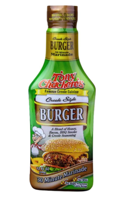 Tony Chachere's Creole Style Burger 30 Minute Marinade 12oz (340g)