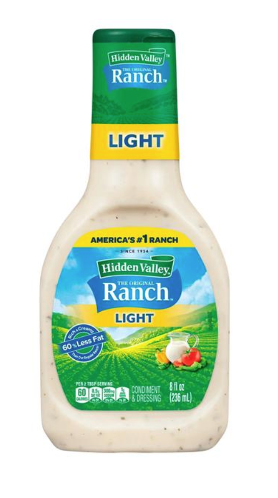 Hidden Valley Light Ranch 8oz