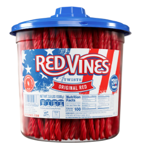 Red Vines Original Red Tub 3.5LB