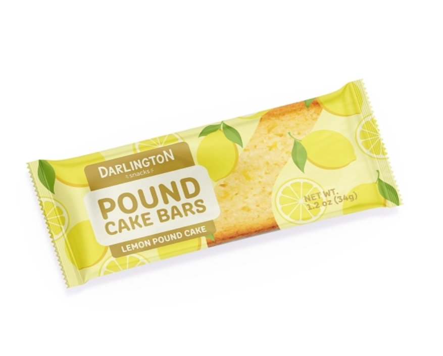 Darlington Lemon Pound Cake Bar Single