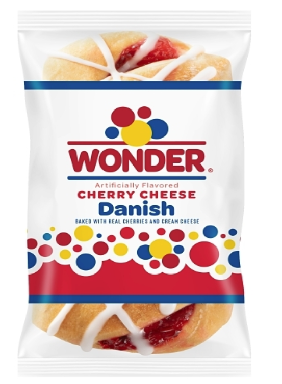 Wonder Cherry Cheese Danish Single