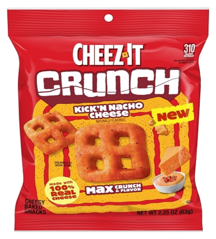 Cheez It Crunch Kikn' Nacho Cheese 2.25oz