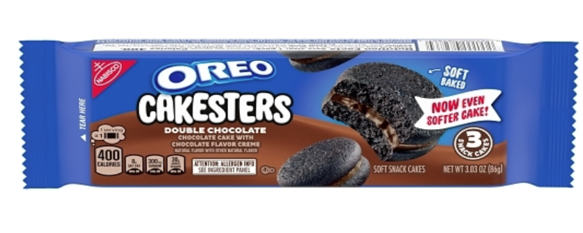 Oreo Double Chocolate Cakesters 3.oz