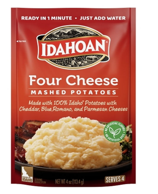 Idahoan Four Cheese Mashed Potatoes 4oz