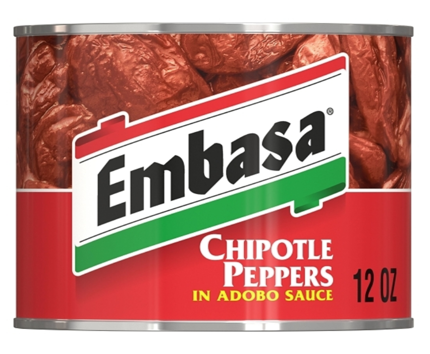Embasa Chipotle Peppers In Adobo Sauce 12oz