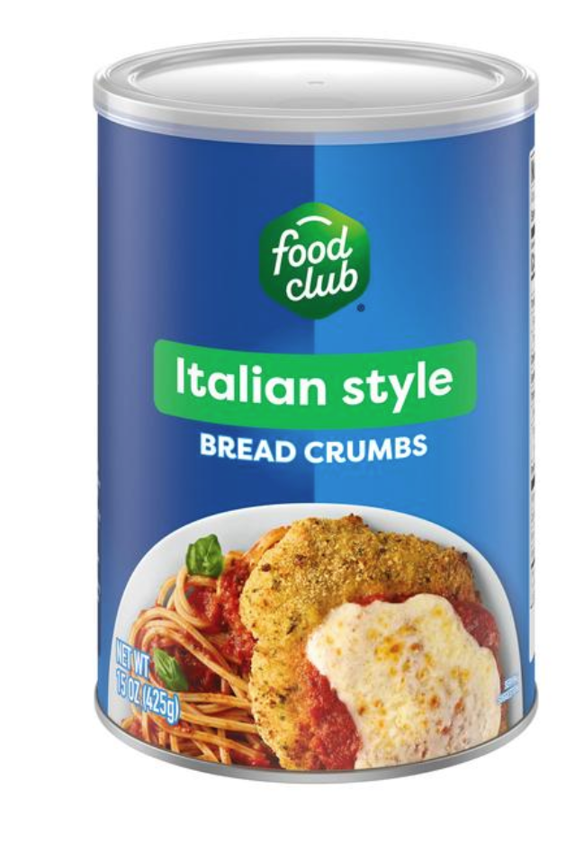 Food Club Italian Bread Crumbs 15oz