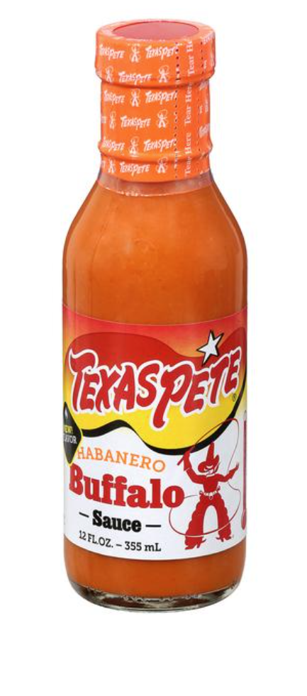 Texas Pete Habanero Buffalo  Wing Sauce 12oz