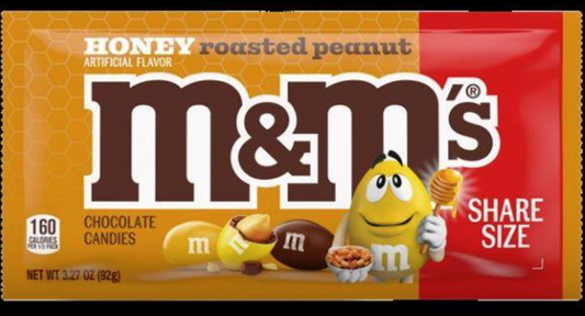 M&M Honey Roasted Peanut Share Size 3.27oz