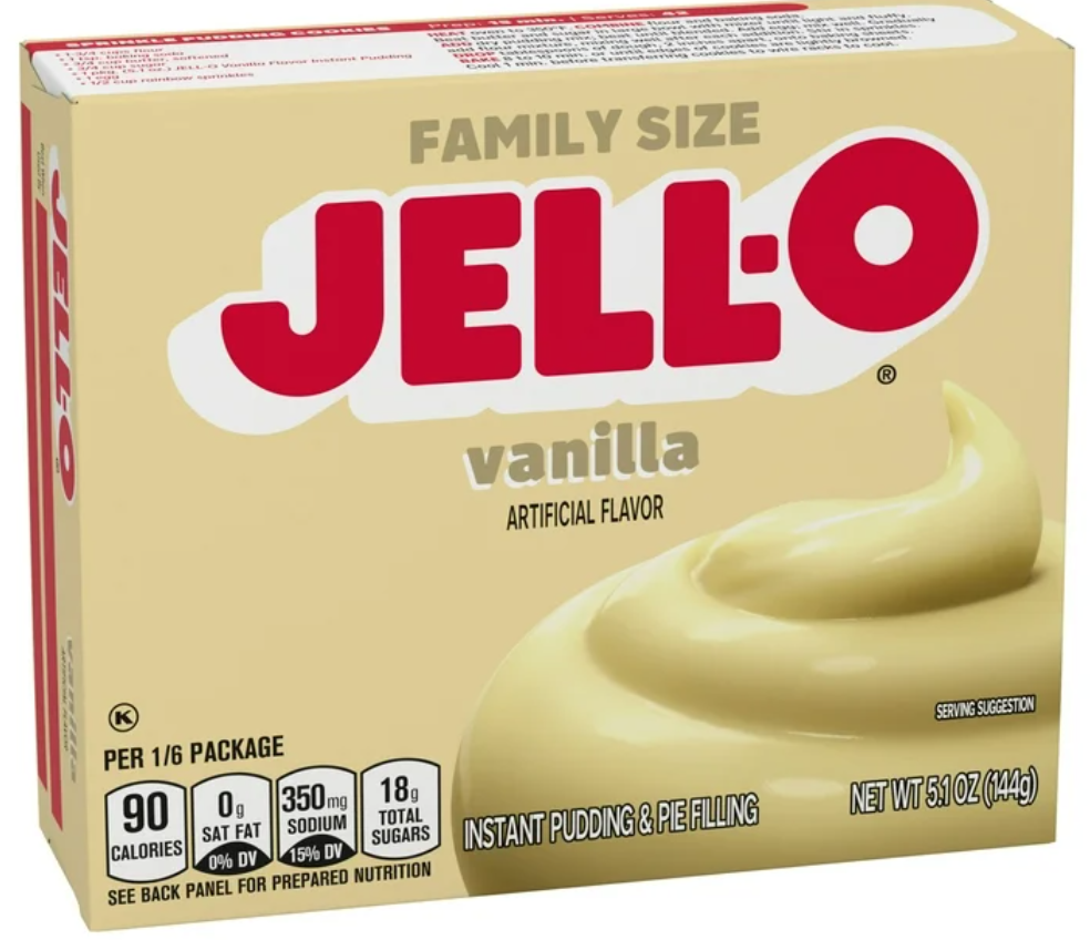 Jell-O Instant Vanilla Pudding Mix 5.1oz