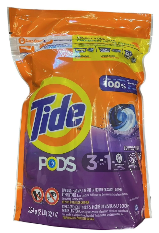Tide Pods SPRING MEADOW Laundry Detergent 39ct