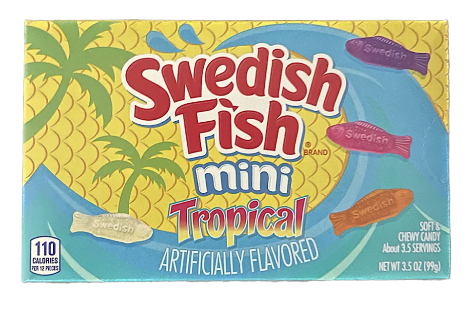 Swedish Fish Mini Tropical 3.5oz