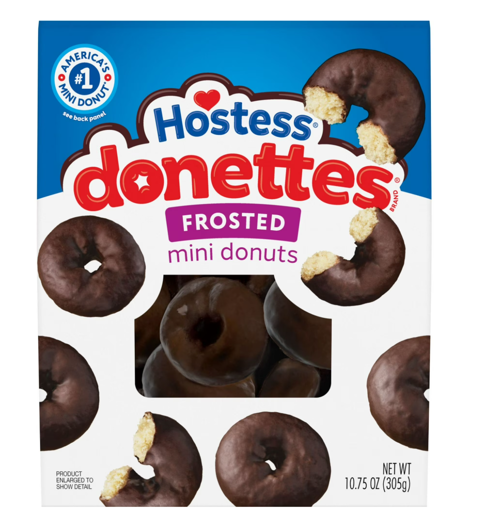 Hostess Donettes Frosted Mini Donuts Bag 11.25oz