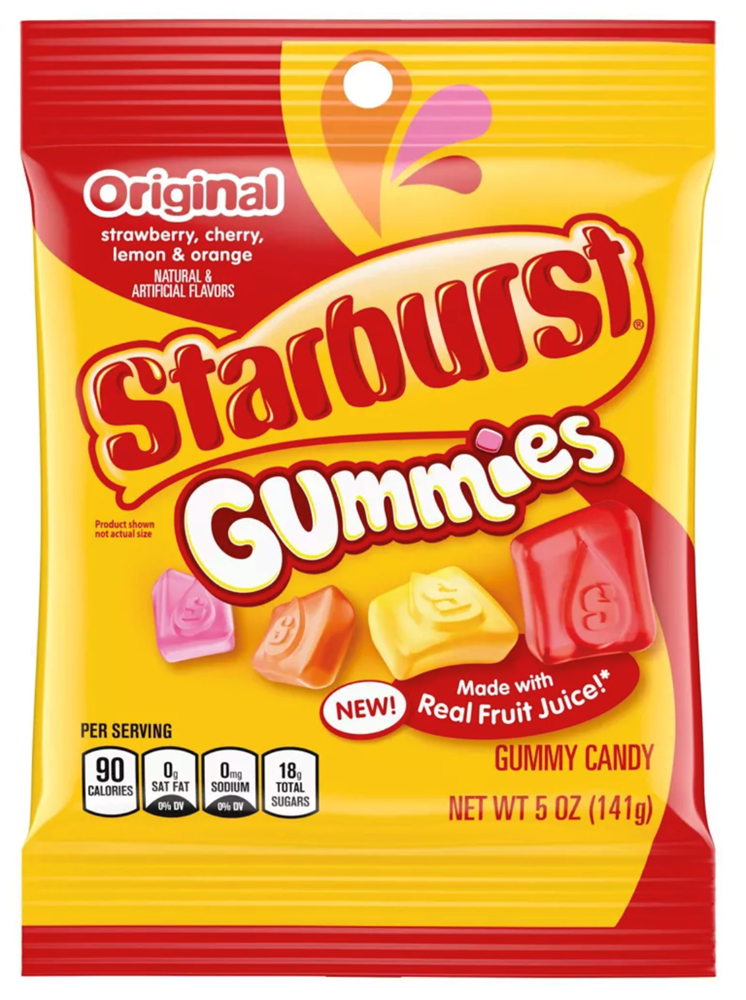 Starburst Original Gummies 5oz