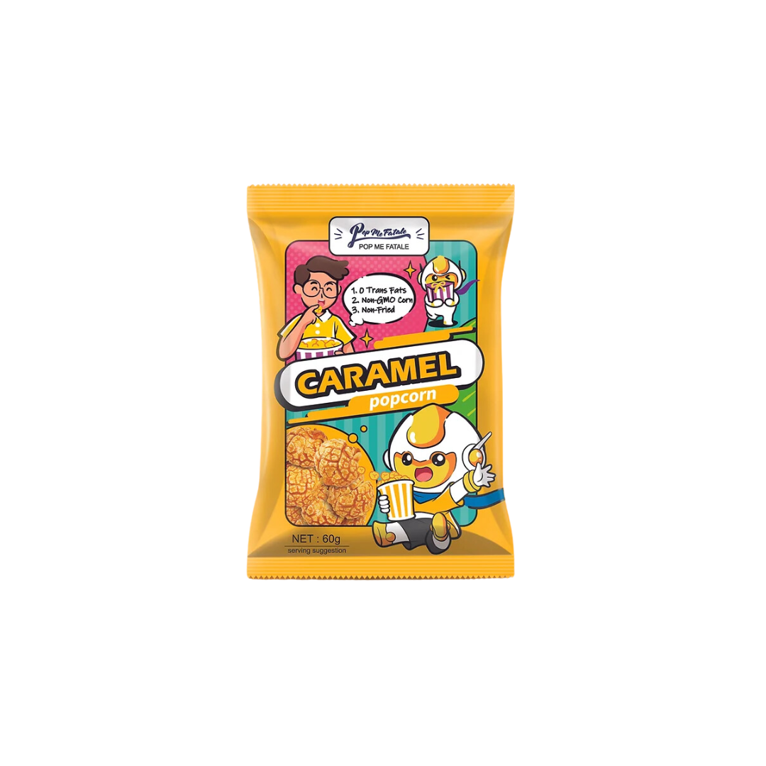 Pop Me Fatale Caramel Popcorn 60g (BEST BY: MAY 25)