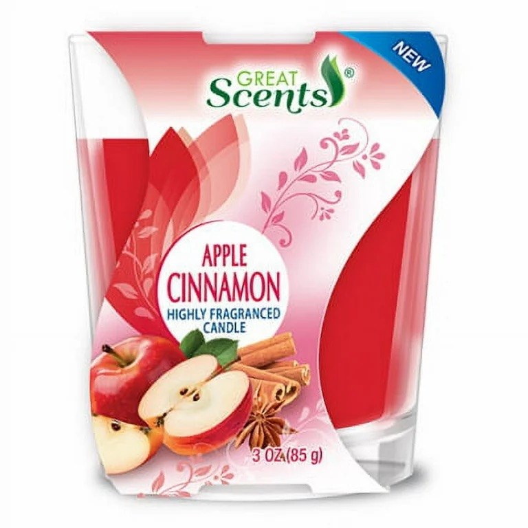 Great Scents Apple Cinnamon Candle 3oz
